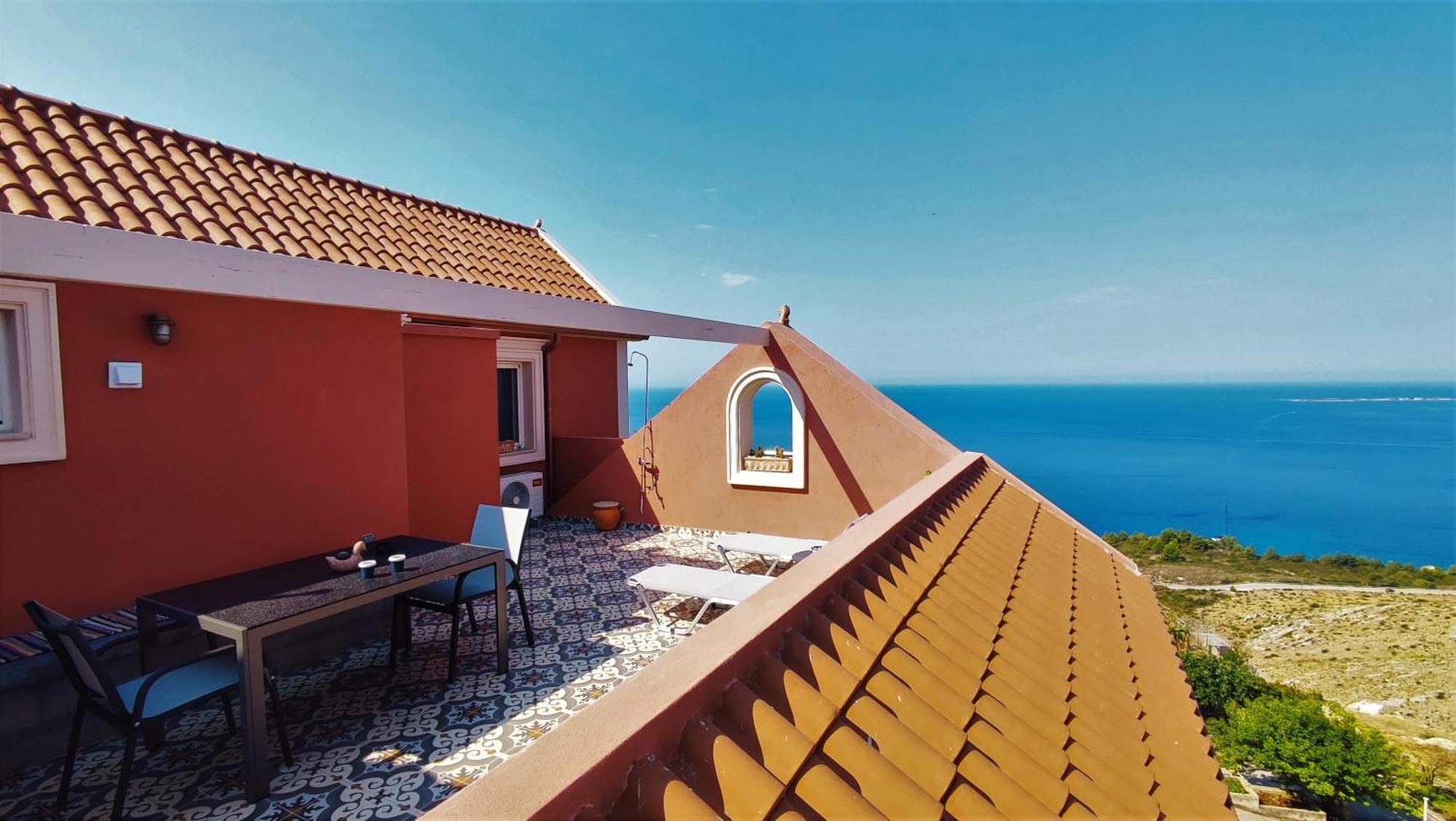 Aeolos Studios Kefalonia Khelmáta Zimmer foto